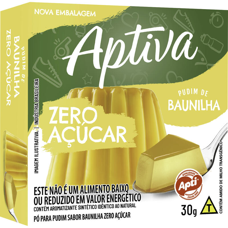 Pudim Zero Apti Baunilha 30g