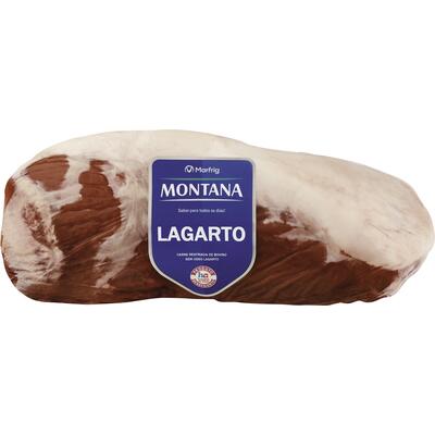 Carne Bovina Lagarto Montana Resf Preço por quilo na peça