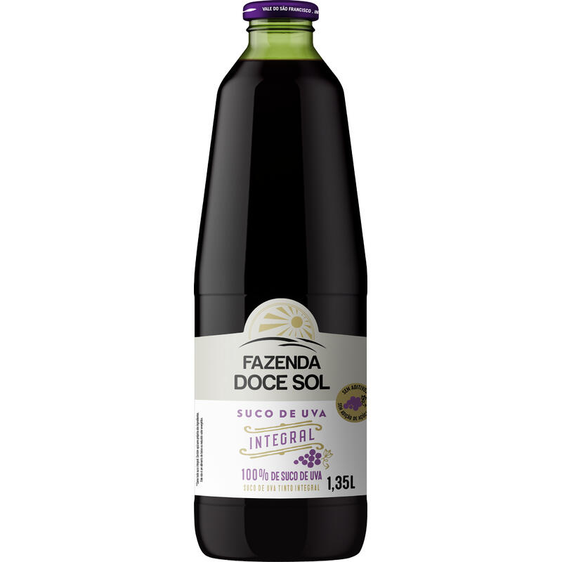 Suco Fazenda Doce Sol Uva Integral 1,35L