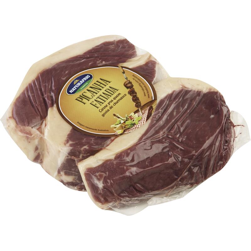 Picanha Bov Fat Naturafrig Resf Preço por quilo na peça