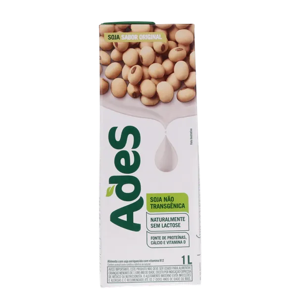 Bebida de Soja Ades 1 Litro - Original