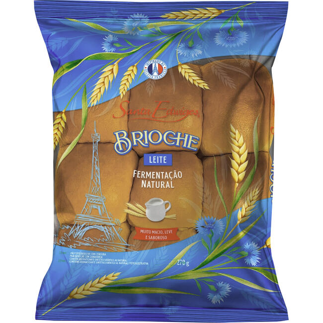 Mini Brioche Leite Santa Edwiges 270g