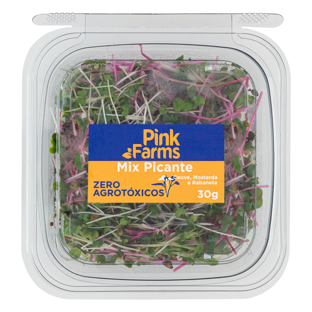Broto Picante (Couve-Mostarda-Rabanete) Pink Farms 30g