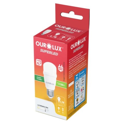 Lampada Ourolux Superled 4,7w 6500k Biv Mini