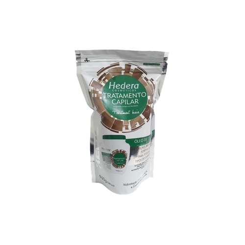 Creme De Tratamento Capilar Hedera Óleo De Coco E Café Verde Refil 960g