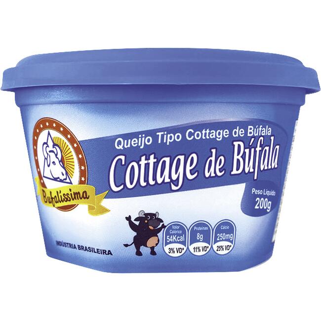 Queijo Tipo Cottage de Búfala Bufalíssima 200g