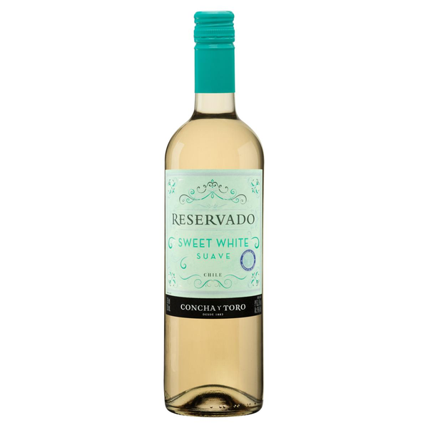 Vinho Chileno RESERVADO Branco Sweet White Suave Garrafa 750ml