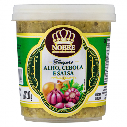 Alho Triturado Nobre Cebola e Salsa 200g