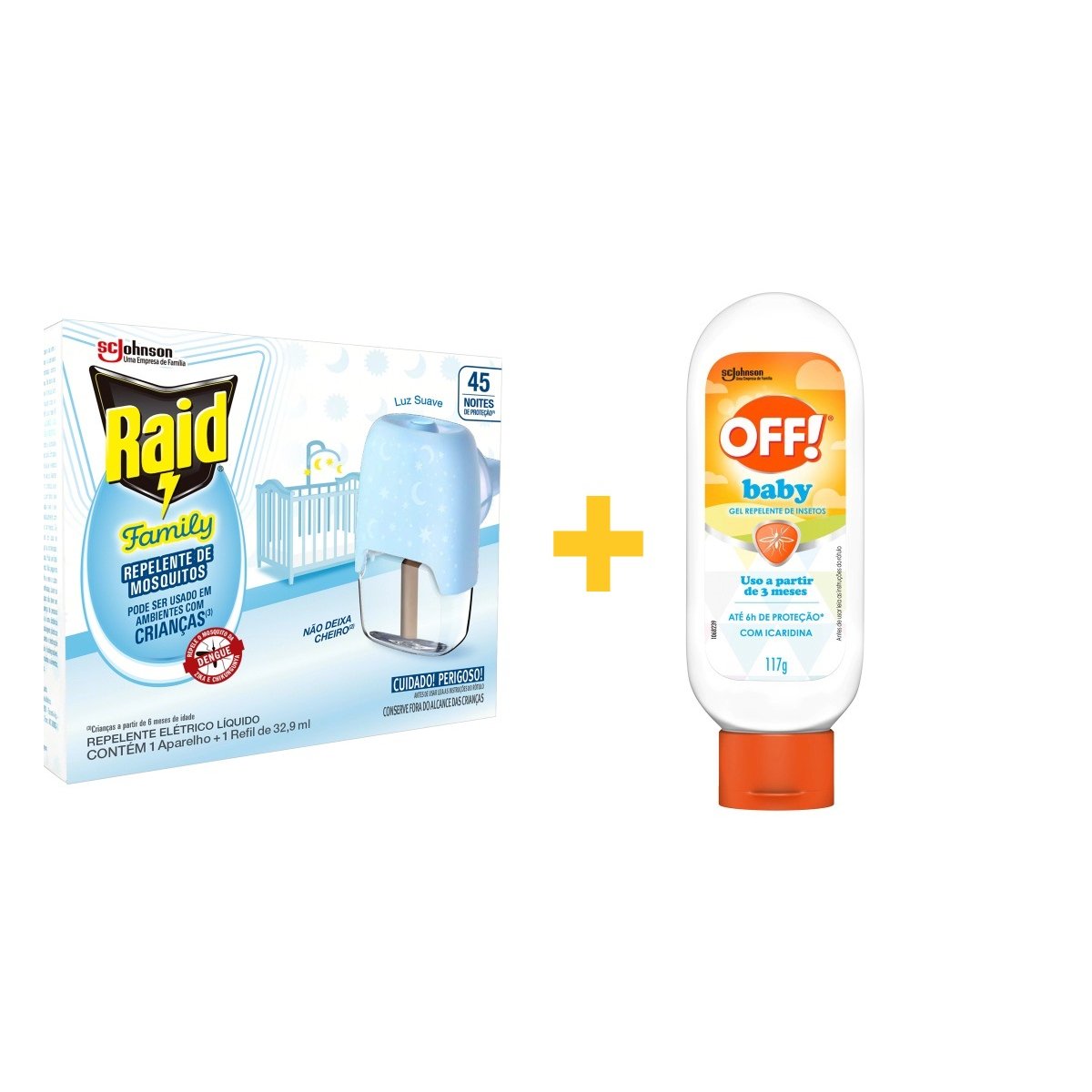 Kit Repelente Baby + Repelente Elétrico