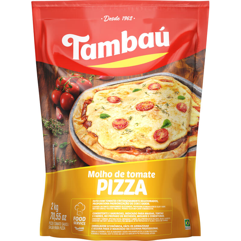 Molho de Tomate Tambaú Pizza 2kg