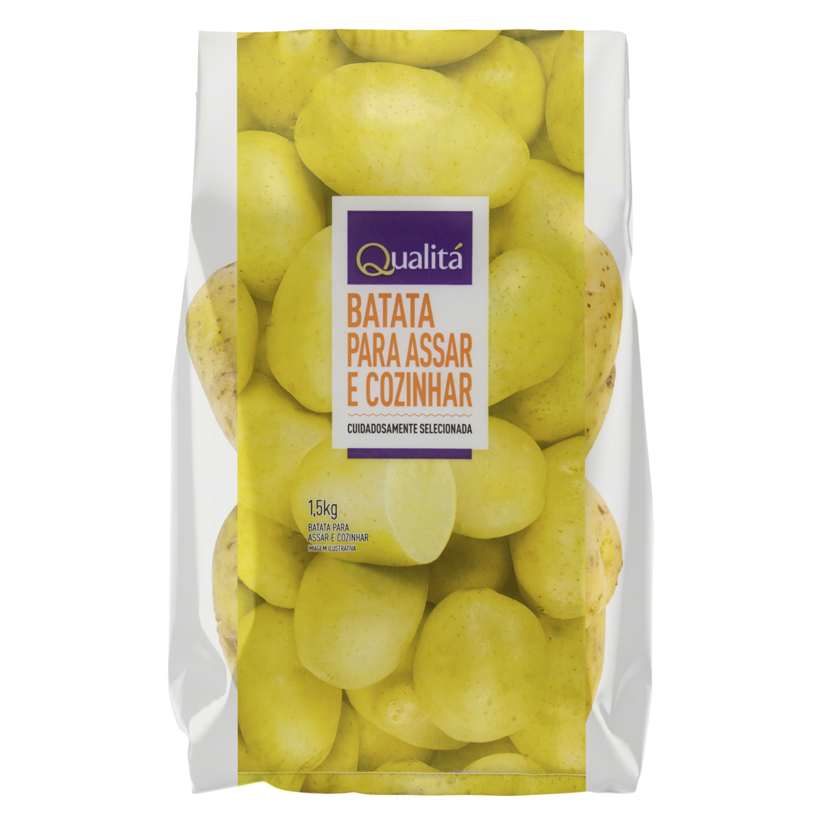 Batata para Assar e Cozinhar Qualitá 1,5kg