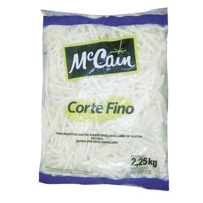 Batata Pré-Frita McCain Corte Fino 2kg