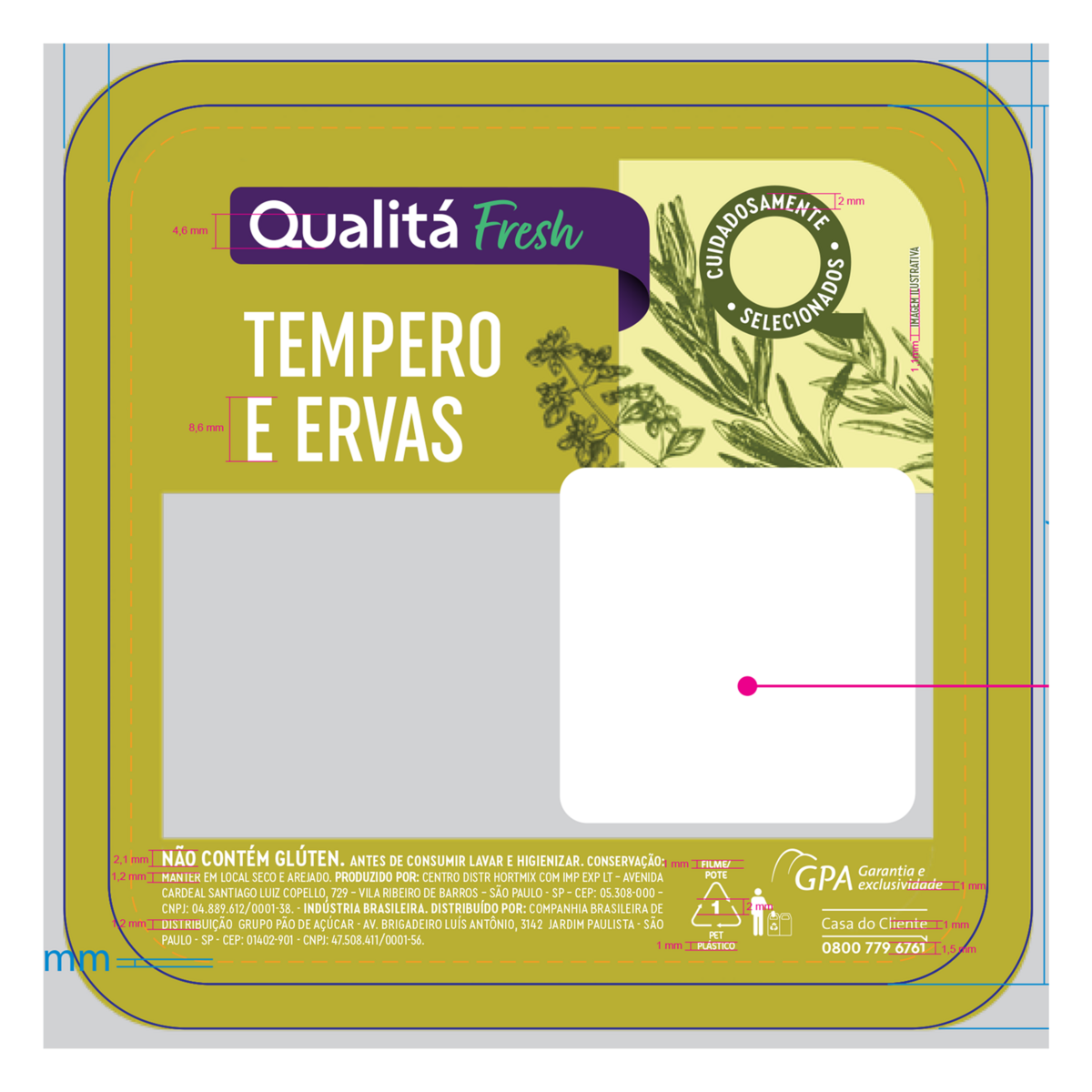 Manjericão Qualitá Fresh Caixa 20g