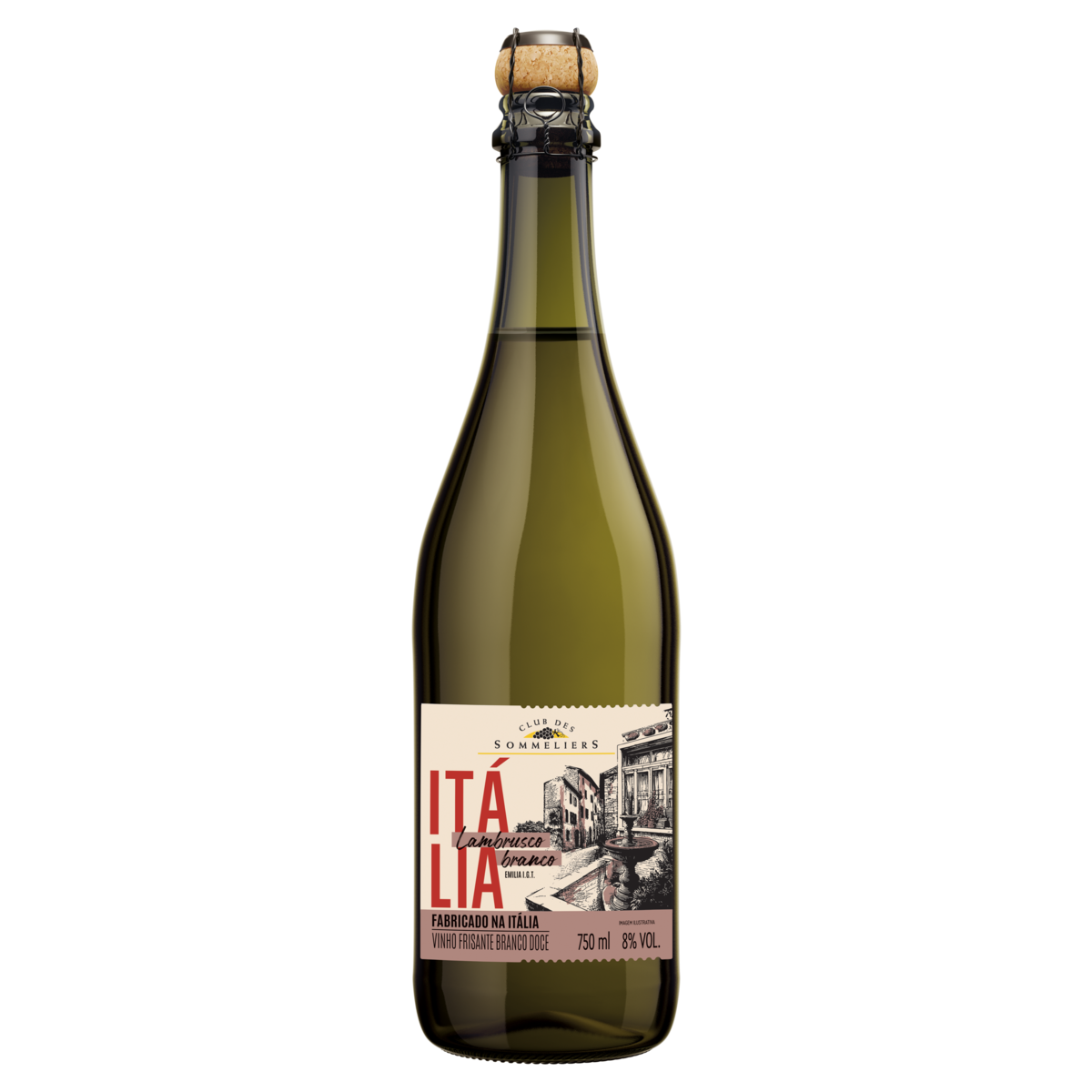 Vinho Branco Italiano Lambrusco 750ml