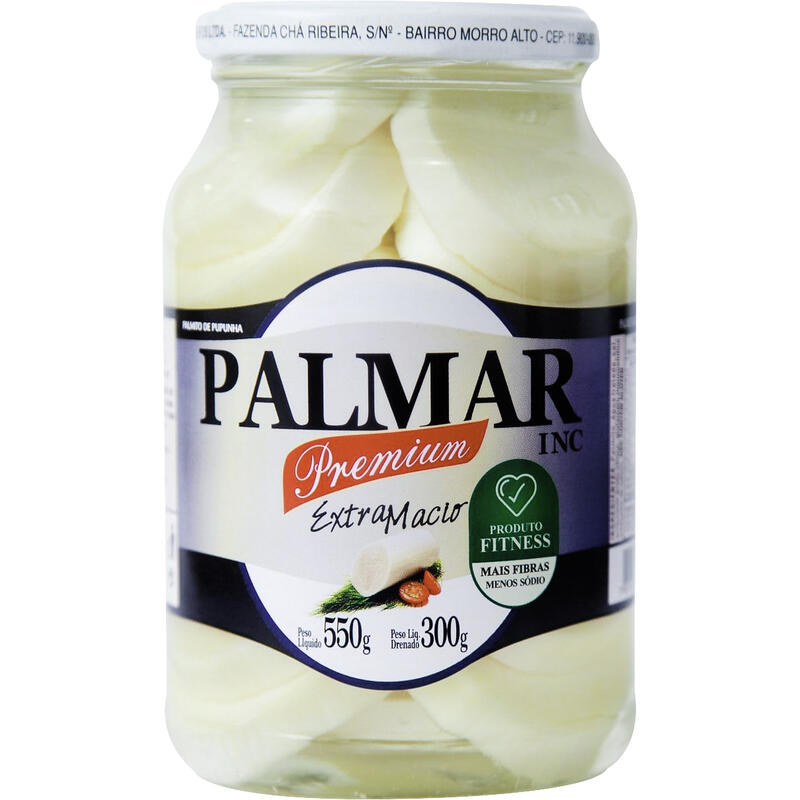 Palmito de Pupunha Palmar Rodela 300g