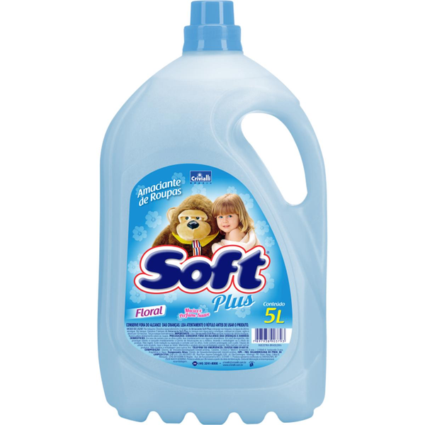 Amaciante Soft Plus Floral 5L