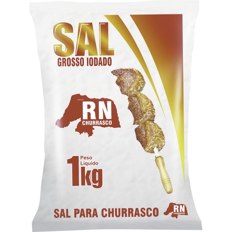 Sal para Churrasco RN 1kg