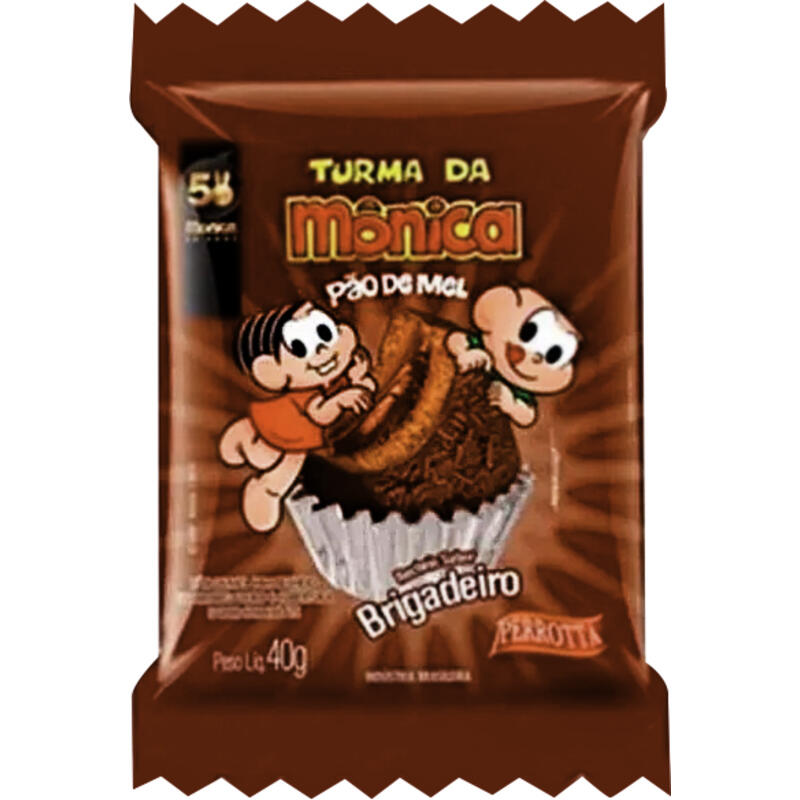 Pão de Mel Turma da Mônica Brigadeiro 40g
