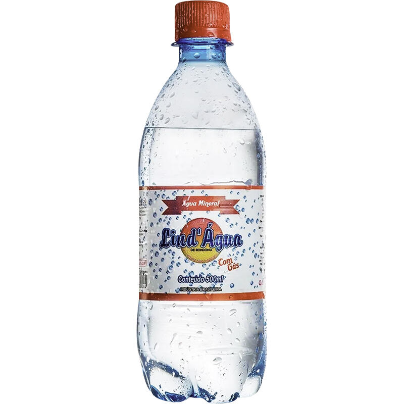 Água Mineral Lind'Água Com Gás 500ml