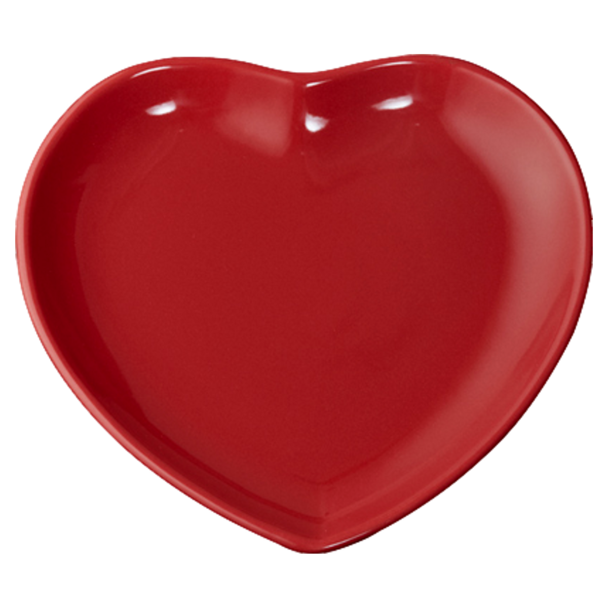 Prato Raso Vermelho Coração Qualitá