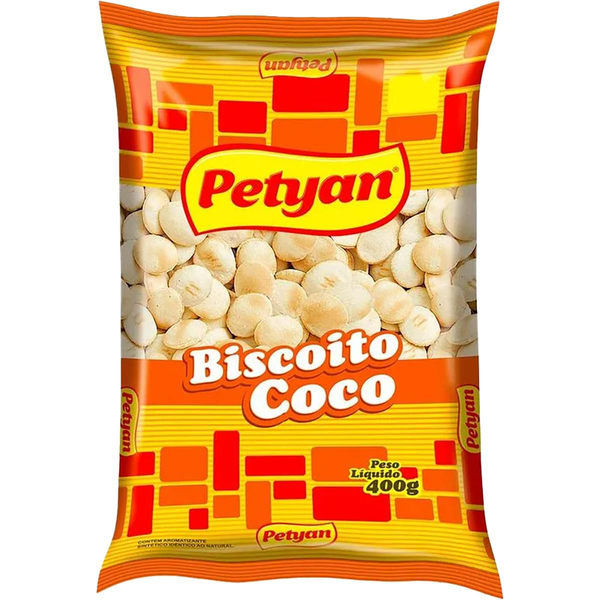 Biscoito Petyan 350g - Coco