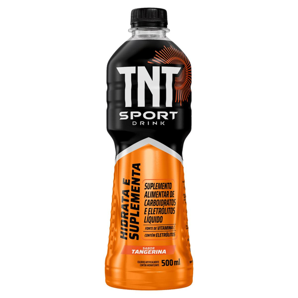 Bebida Isotônica TNT 500ml - Tangerina - Pet