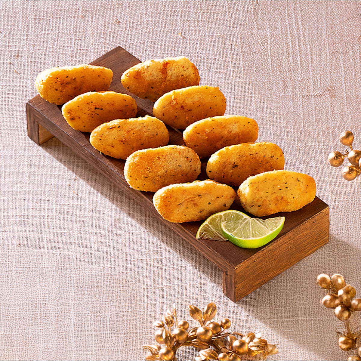 Bolinho de Bacalhau Português 240G (Aprox. 8 Unidades)