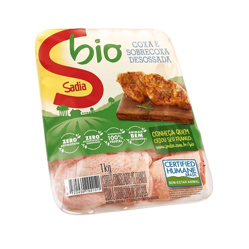 Coxa Sobrecoxa Sadia Bio 1kg