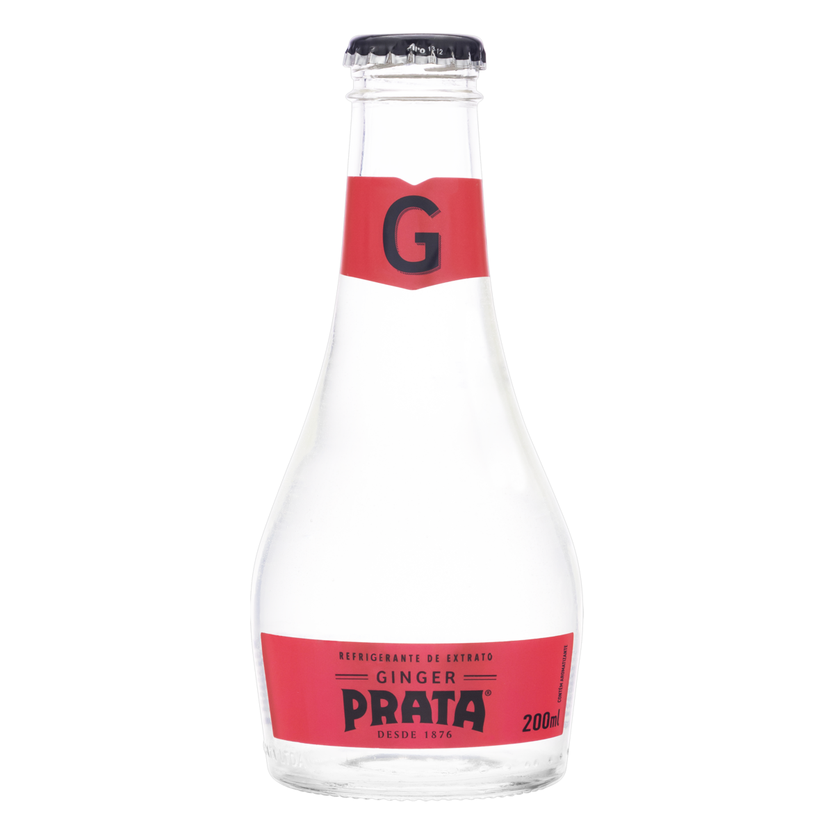 Refrigerante Ginger Prata Garrafa 200ml