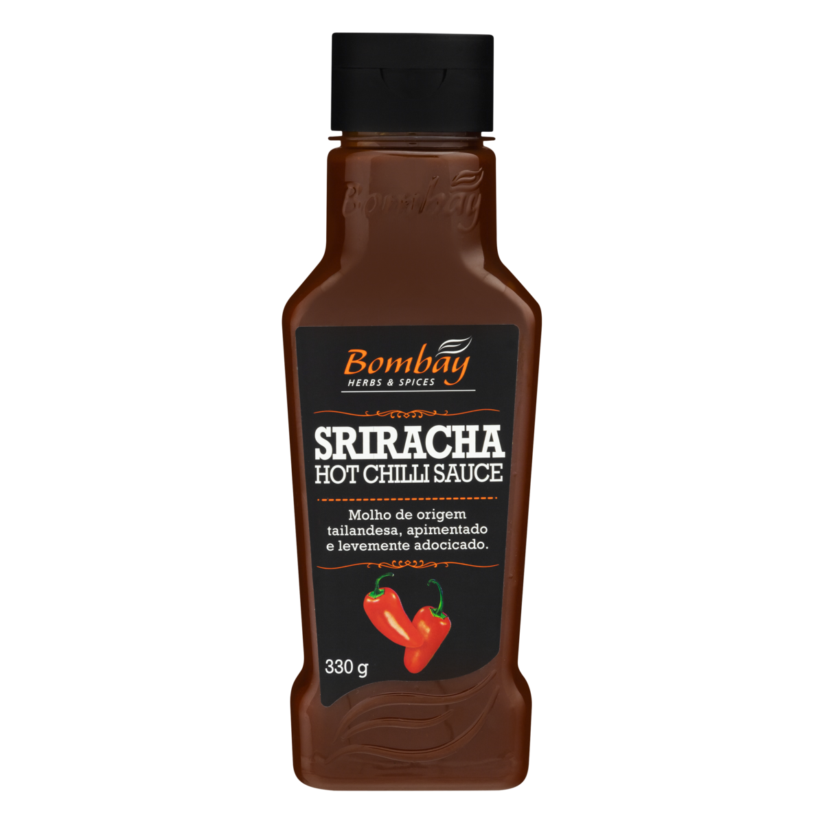 Molho de Pimenta Sriracha Bombay Herbs e Spices Frasco 330g