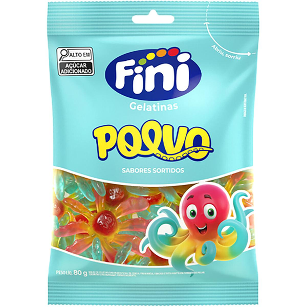 Bala de Gelatina Polvo FINI 80g