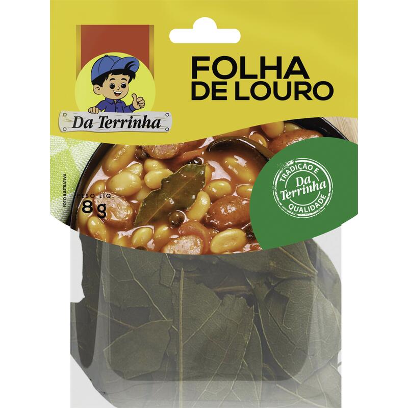 Folha de Louro Da Terrinha 8g