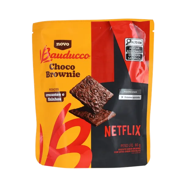 Bisc.bauducco Choco Brownie 80g