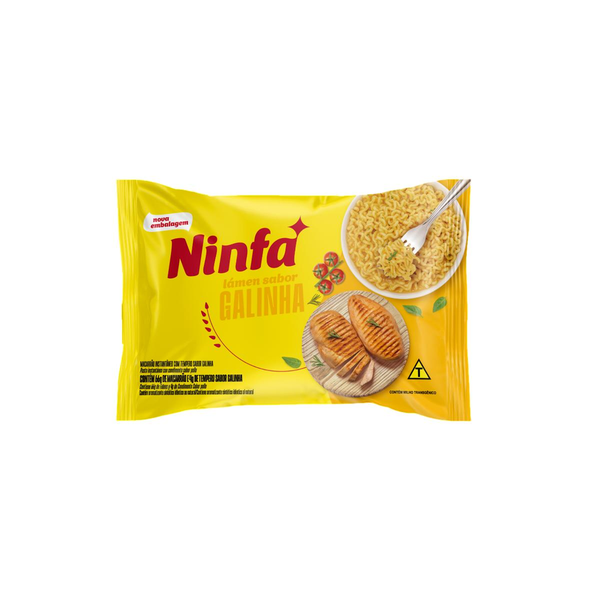 Massa Instantânea Ninfa 70g - Galinha