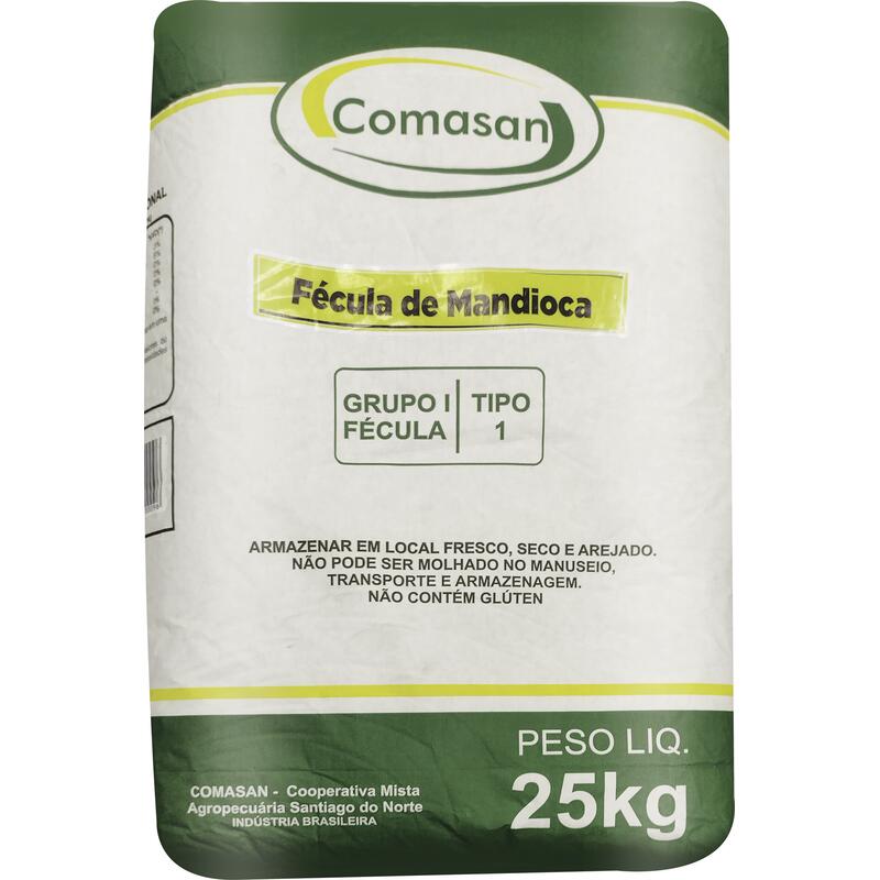Fécula de Mandioca Santiago 25kg