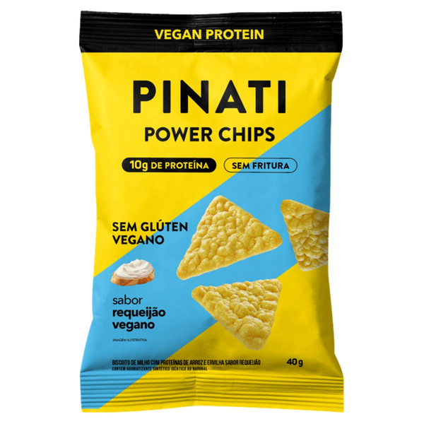 Salgadinho Pinati 40g - Vegano - Requeijão