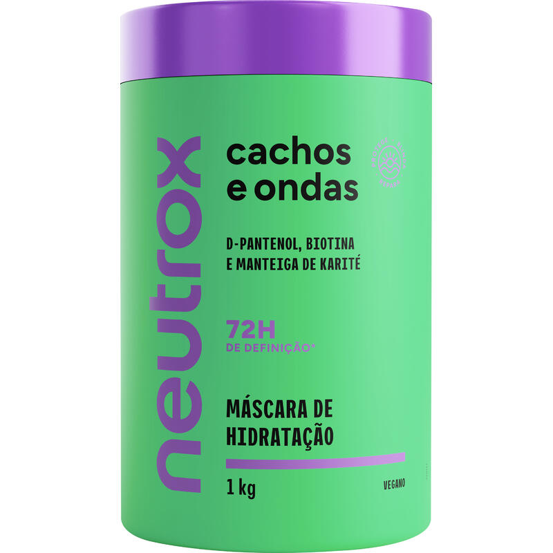 Creme para Tratamento Neutrox Cachos e Ondas 1kg