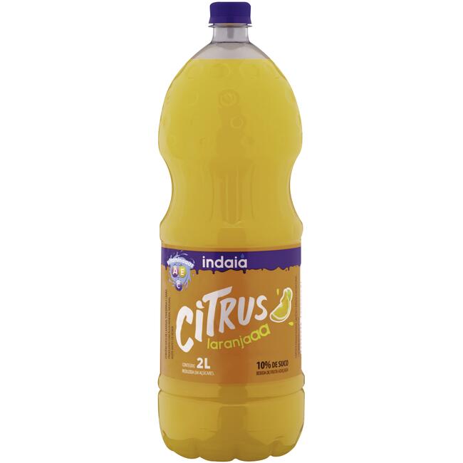 Refresco Líquido Indaiá Laranja 2L