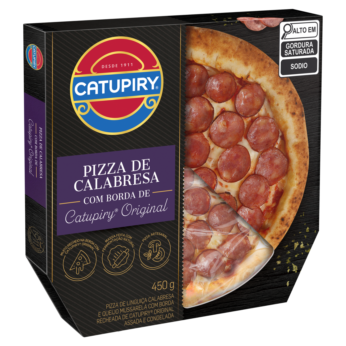 PIZZA CAL B CAT 450G