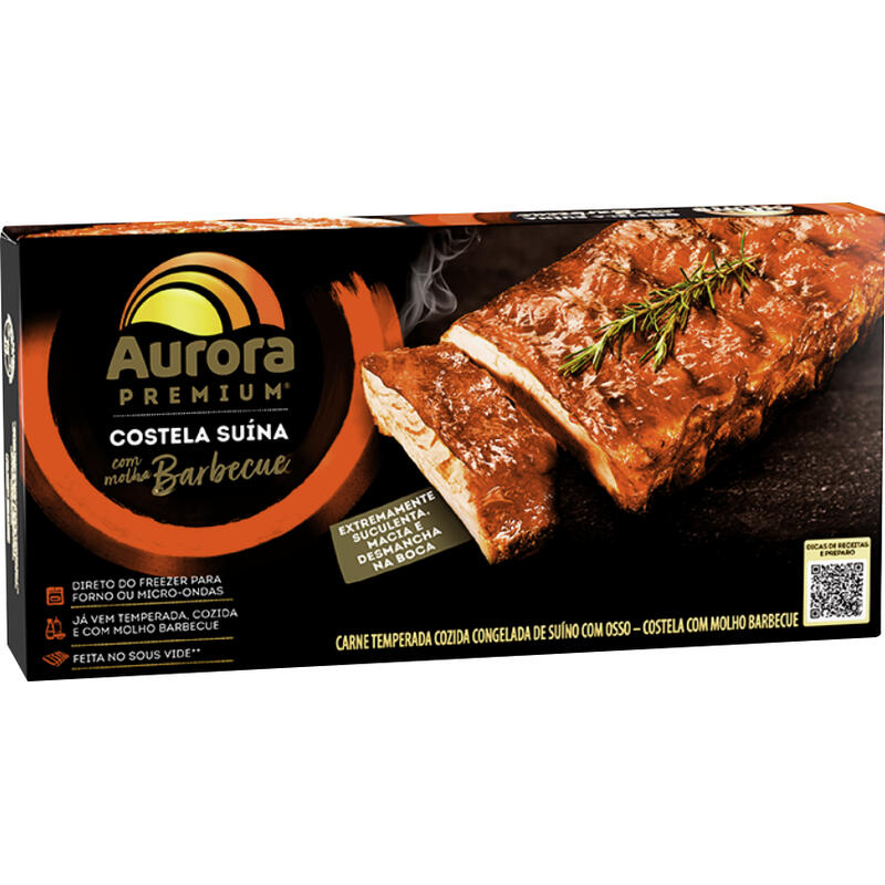 Costela Aurora Premium com Molho Barbecue 900g