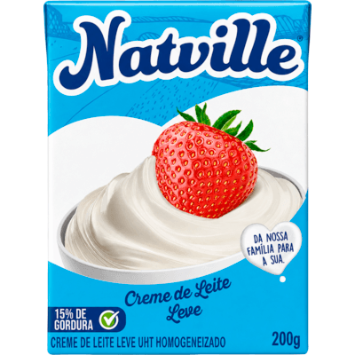 Creme de Leite Natville Leve 200g