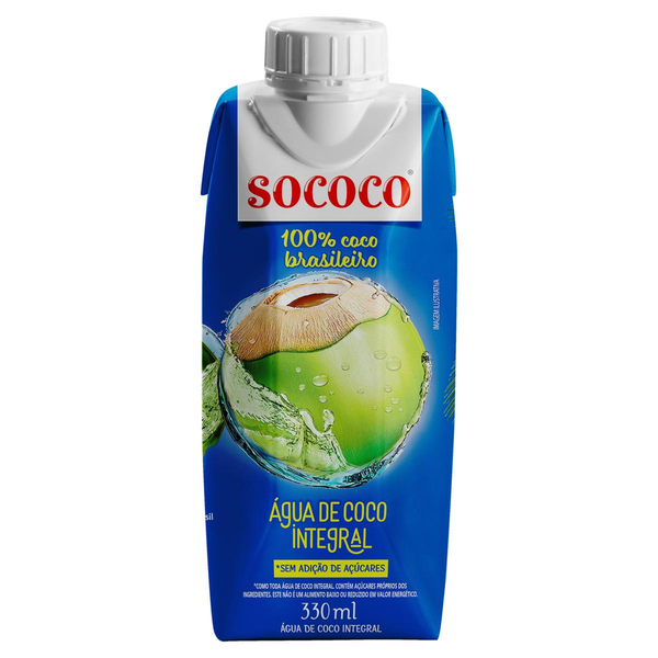Água de Coco Sococo 330ml