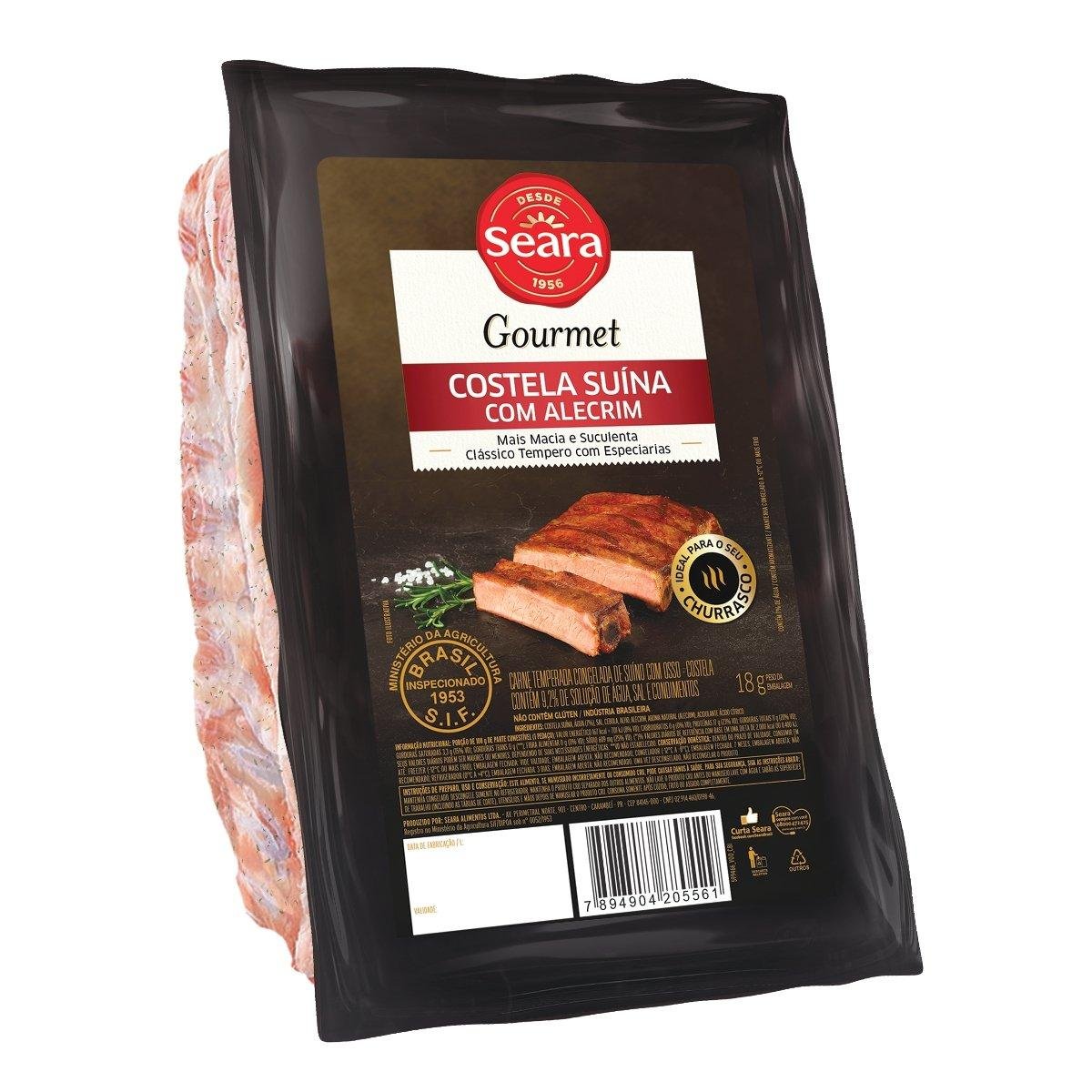 Costela suína com alecrim Seara Gourmet 700g