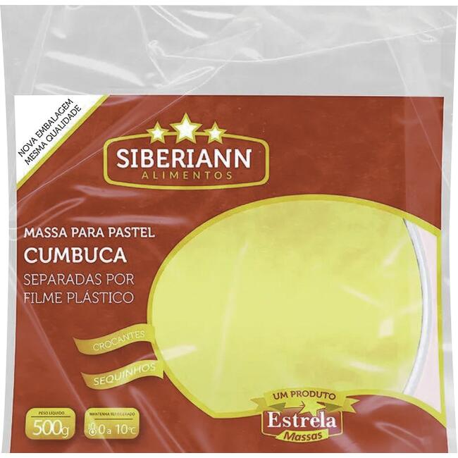 Massa para Pastel Siberiann Cumbuca 500g
