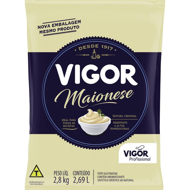 Maionese Vigor 2,8kg