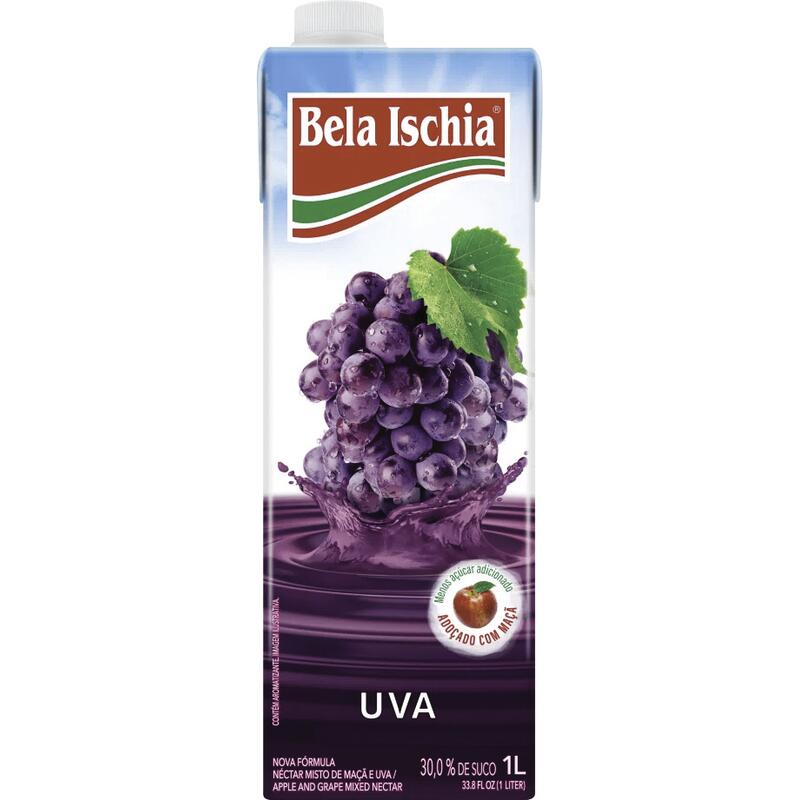 Suco Bela Ischia Néctar Uva 1L
