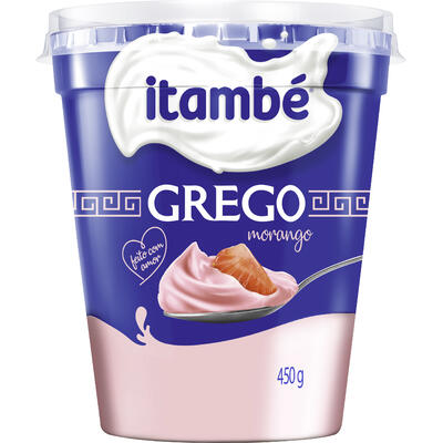 Iogurte Grego Itambé Morango 450g