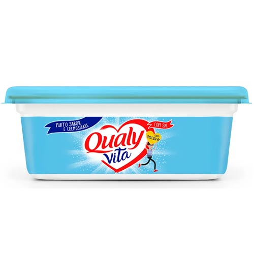 Creme Vegetal Com Sal Qualy Vita 250g