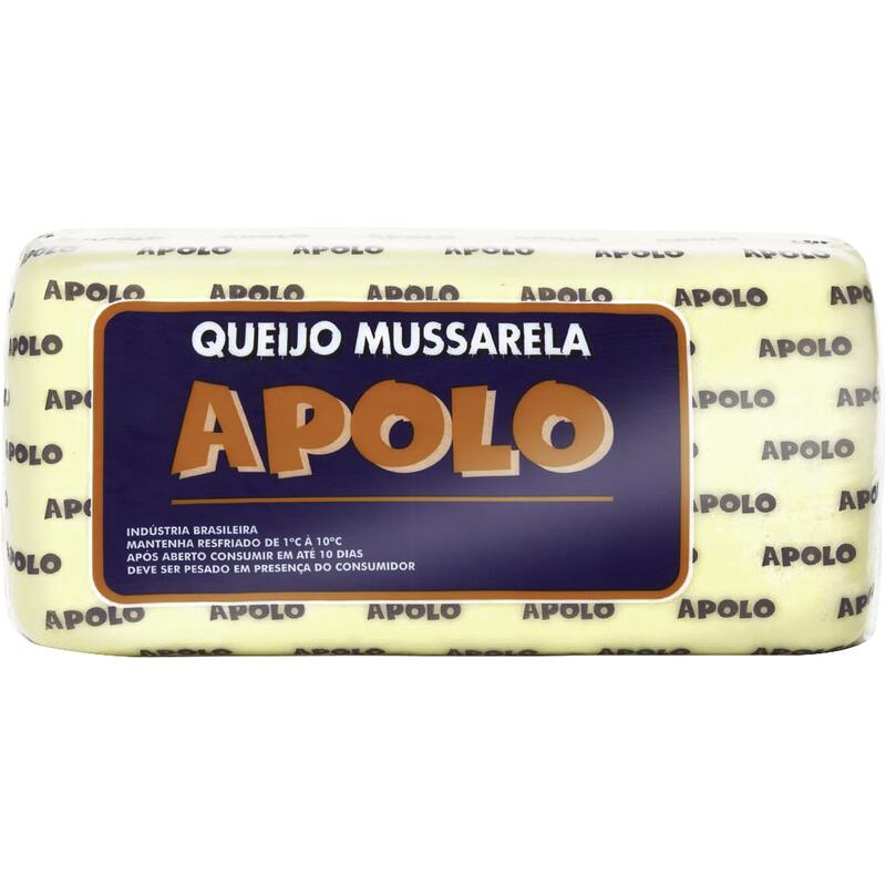 Queijo Mussarela Apolo Preço por quilo na peça