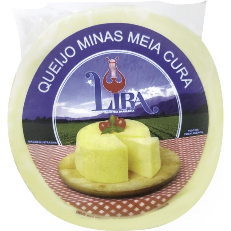 Queijo Minas Lira Meia Cura Preço por quilo na peça
